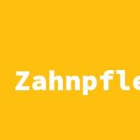 Zahnpflege