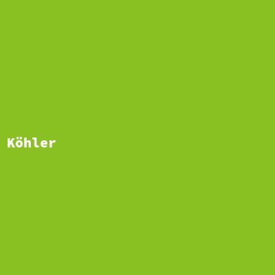 Hersteller: Köhler