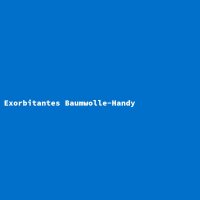 Exorbitantes Baumwolle-Handy