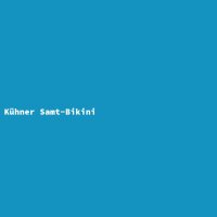 K&uuml;hner Samt-Bikini
