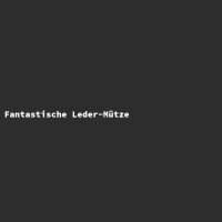 Fantastische Leder-M&uuml;tze