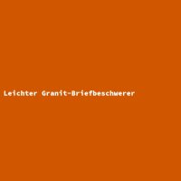 Leichter Granit-Briefbeschwerer