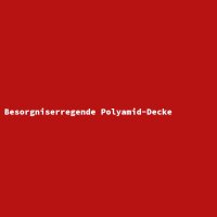 Besorgniserregende Polyamid-Decke