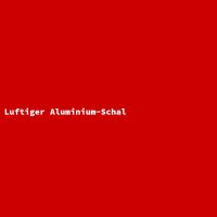 Luftiger Aluminium-Schal
