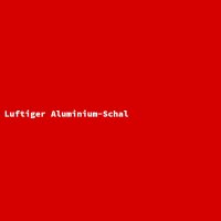 Luftiger Aluminium-Schal